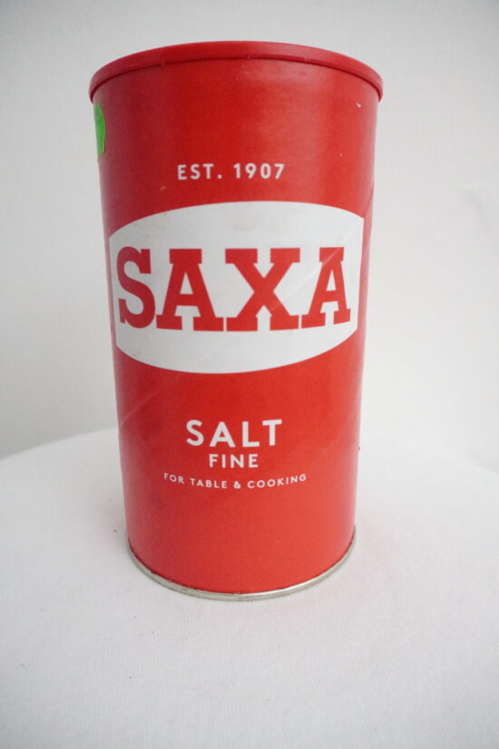 Saxa Fine Salt For Cooking &Table – 750g Drum (Pack of 1)