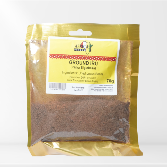 Africa's Finest Ground Iru (Dried Locus Beans) 70g