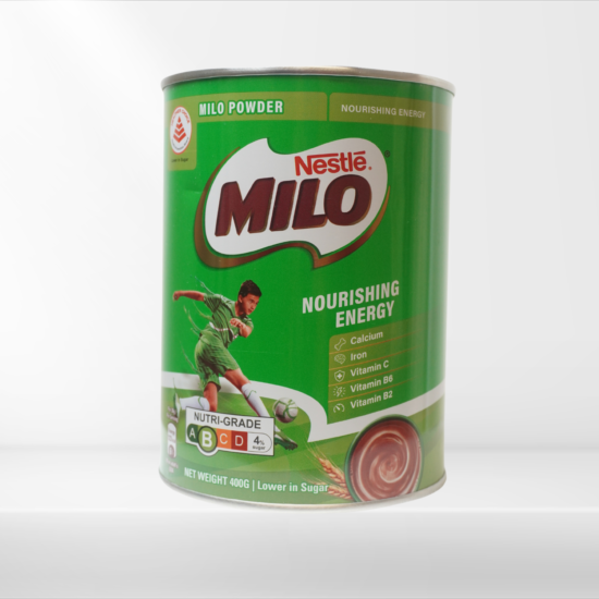 Milo Instant Malt Chocolate Drinking Powder Tin - 400g (Nestle)