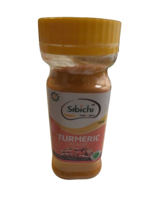 Sibichi Turmeric Powder 100g Organic, Fresh & Clean