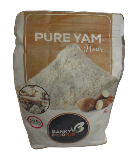 Pure Yam Flour 2kg 100% Natural Smooth Texture Authentic Taste from Nigeria