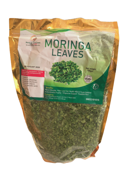 H&G Moringa Leaves 150g 100% Natural Superfood Nutrient Dense