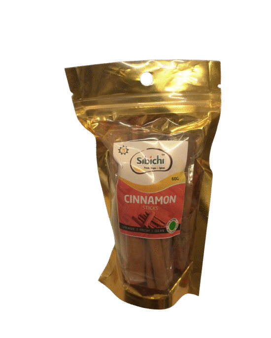 Sibichi Cinnamon Sticks 60g Organic Fresh and Clean