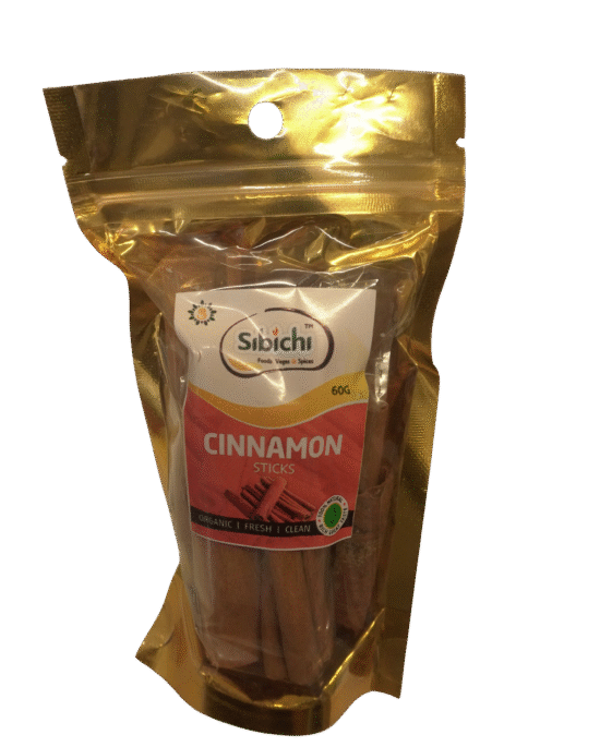 Sibichi Cinnamon Sticks 60g Organic Fresh and Clean