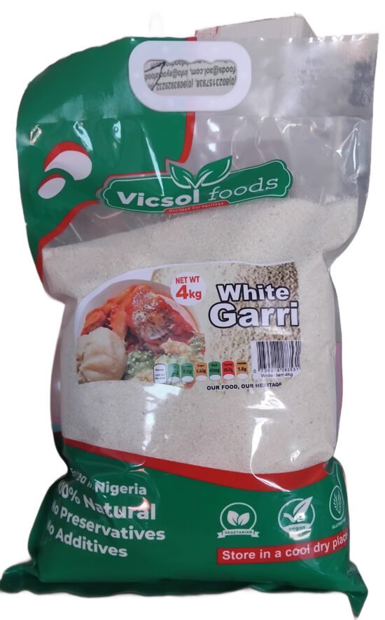 Ijebu Garri 4kg 100% Natural