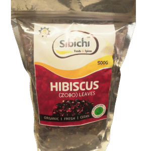Sibichi Hibiscus Zobo Leaves 500g from Nigeria