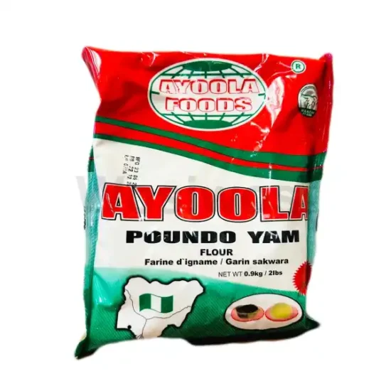 Ayoola Poundo Yam Flour – 4.5kg Pack | African Instant Yam Flour | Traditional Premium Quality  Swallow Food